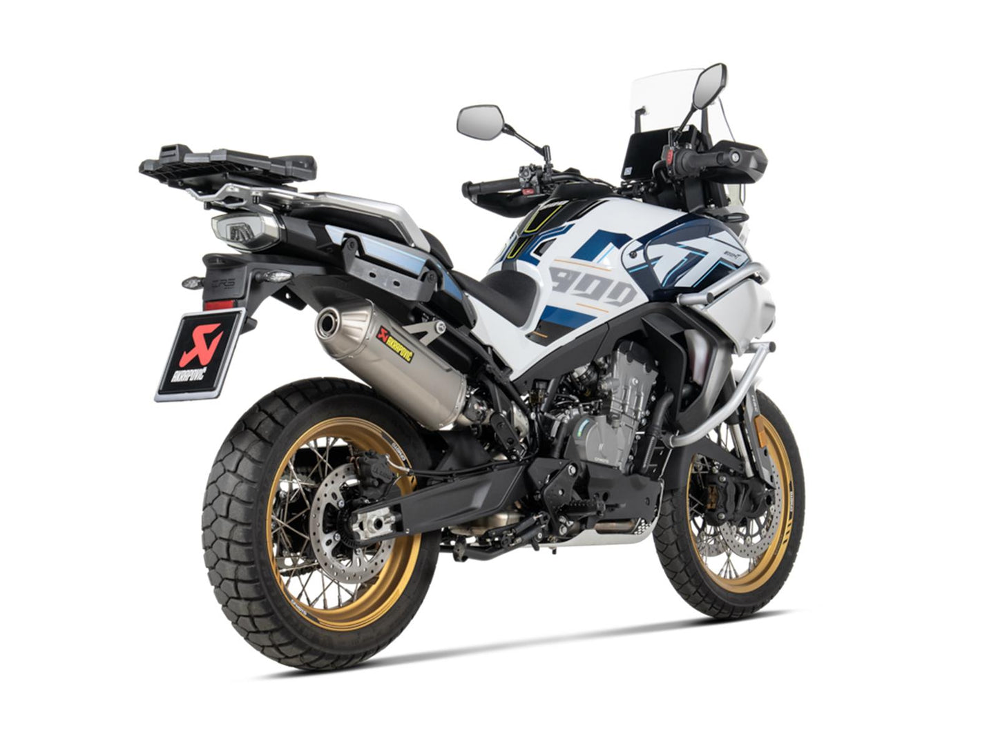 CFMOTO 800MT 2025-26 Slip-On Line (Titanium)