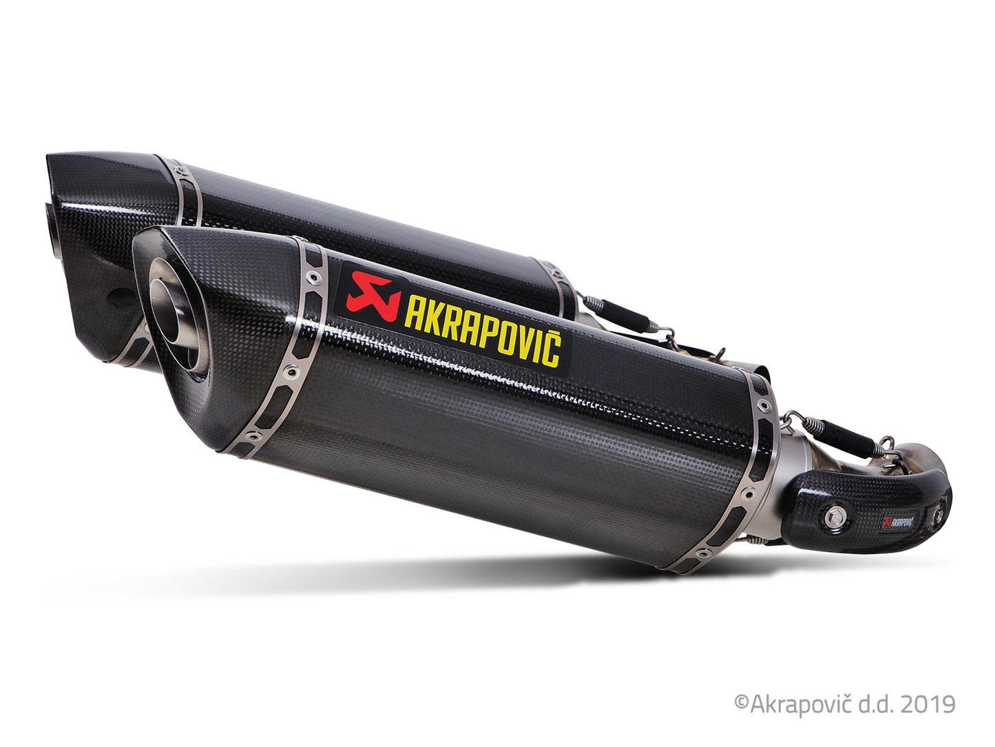 Ducati Monster 2008-14 Slip-On Line (Carbonio)