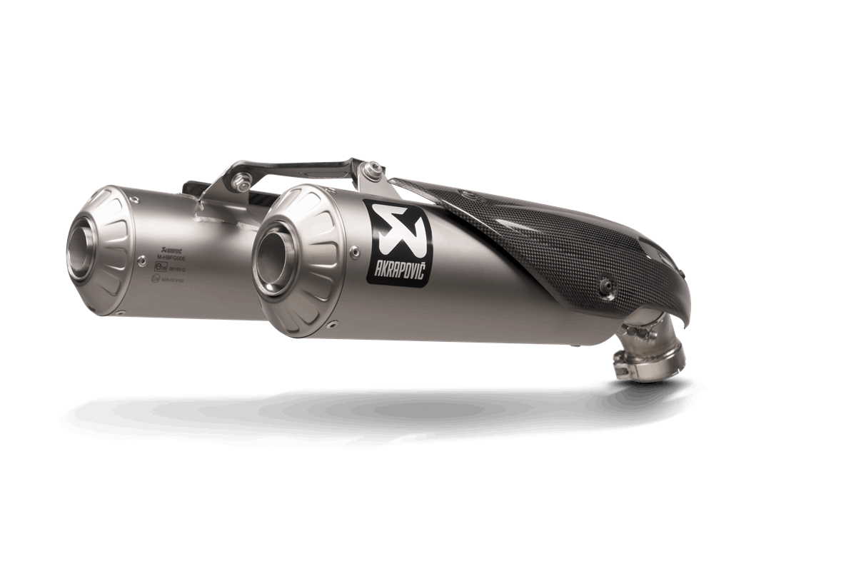 Ducati Scrambler 1100 2021-24 Slip-On Line (Titanio)