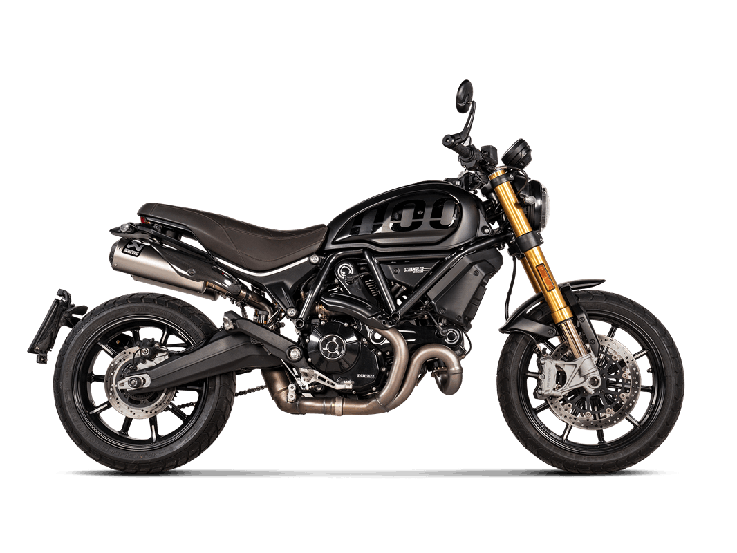 Ducati Scrambler 1100 2021-24 Slip-On Line (Titanio)