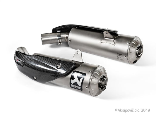 Ducati Scrambler 1100 2018-20 Slip-On Line (Titanio)