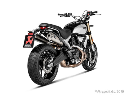 Ducati Scrambler 1100 2018-20 Slip-On Line (Titanio)