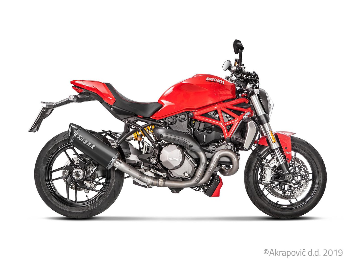 Ducati Monster 2017-20 Slip-On Line (Titanio)