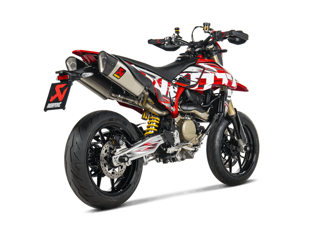 Ducati Hypermotard 698 Mono / RVE 2025 Slip-On Line (Titanium)