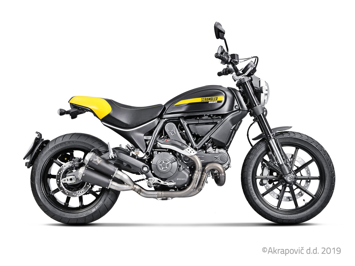 Ducati Scrambler/Monster 2015-20 Slip-On Line (Titanio)