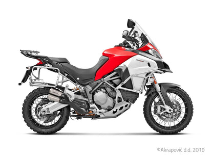 Ducati Multistrada 950/S 1200 Enduro 2017-20 Slip-On Line (Titanio)