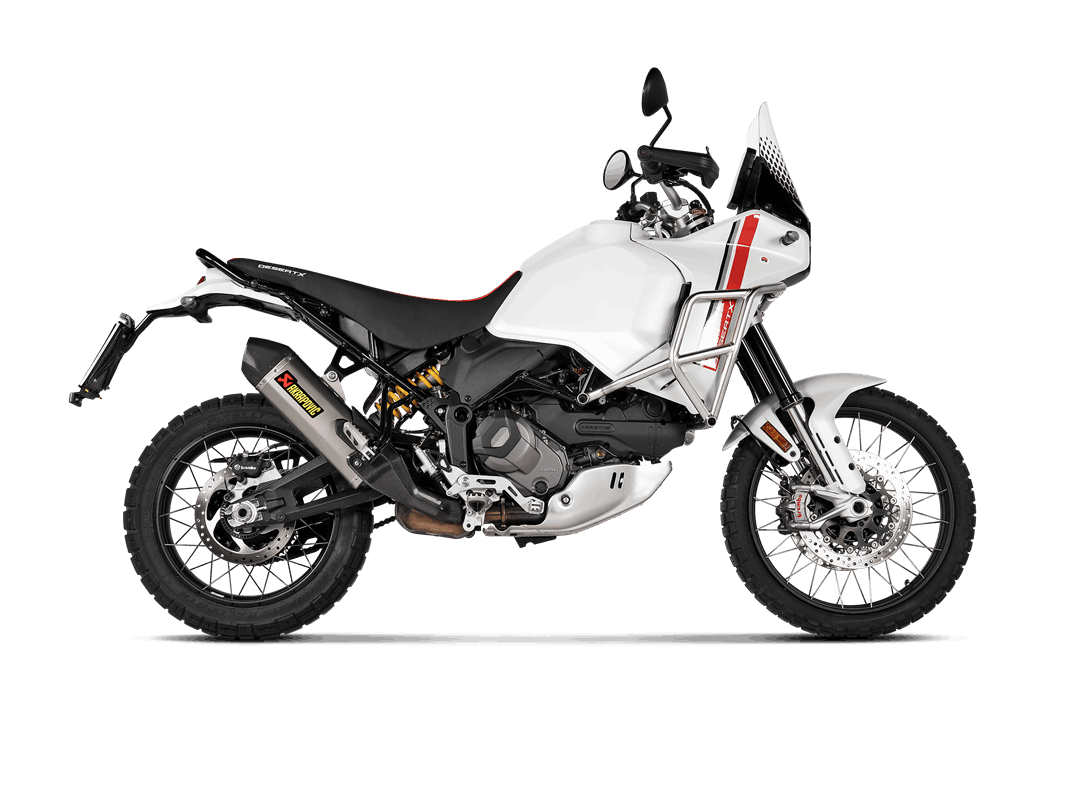 DUCATI DESERTX 2022/24 Slip-On Line (Titanium)