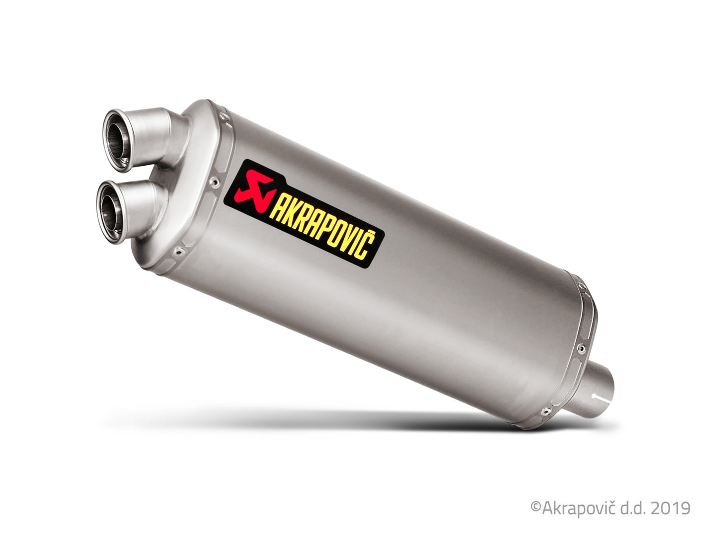 Honda CRF 1000L AfricaTwin/AdventureSports 2016-19 Slip-On Line (Titanio)