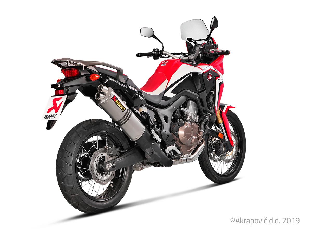 Honda CRF 1000L AfricaTwin/AdventureSports 2016-19 Slip-On Line (Titanio)