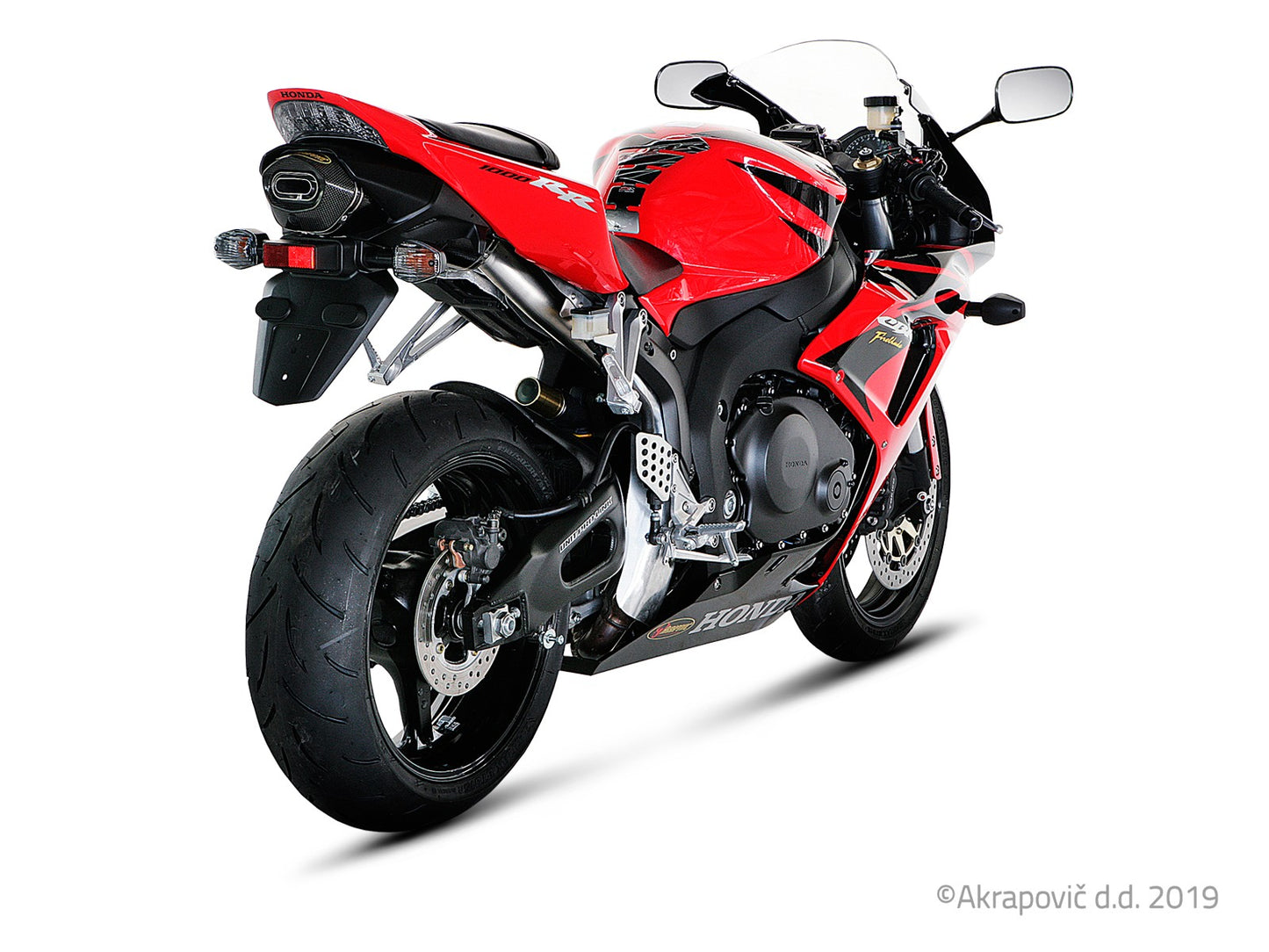 Honda CBR 1000 RR 2006-07 Slip-On Line (Carbonio)