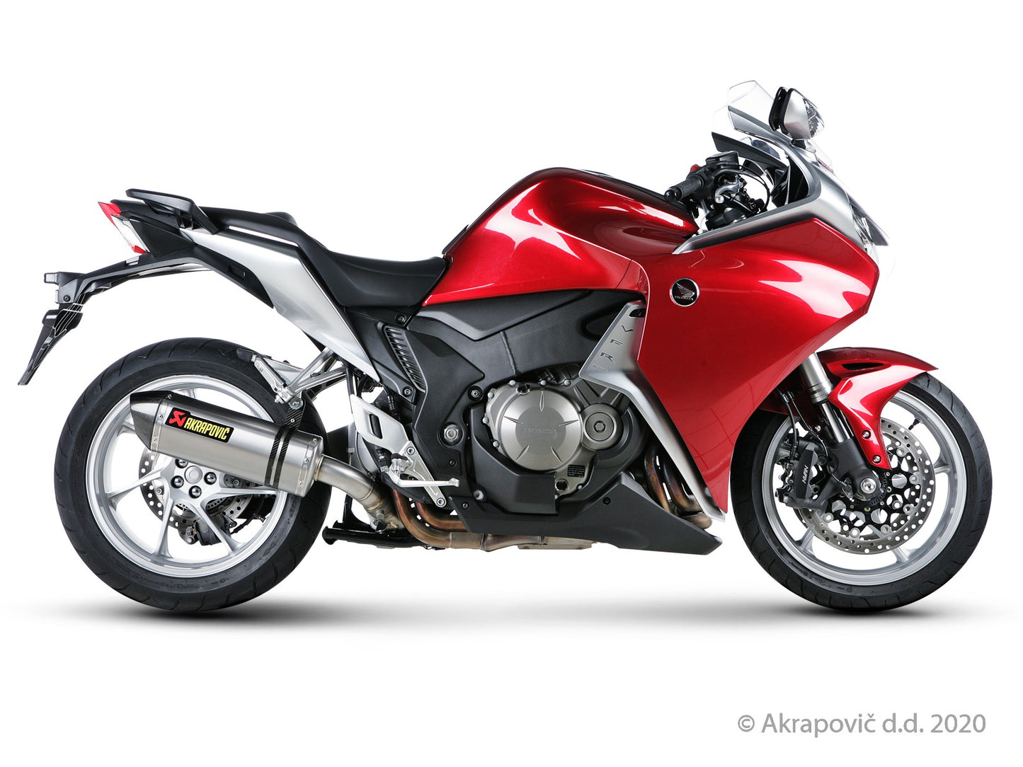 Honda VFR 1200F 2010-15 Slip-On Line (Titanio)