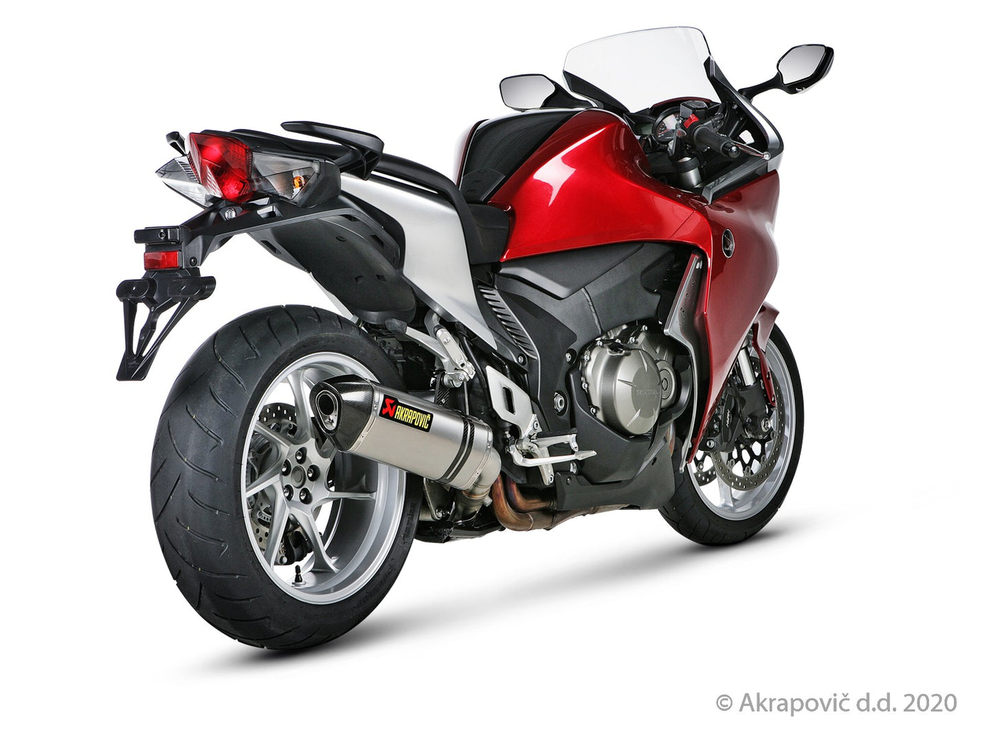 Honda VFR 1200F 2010-15 Slip-On Line (Titanio)