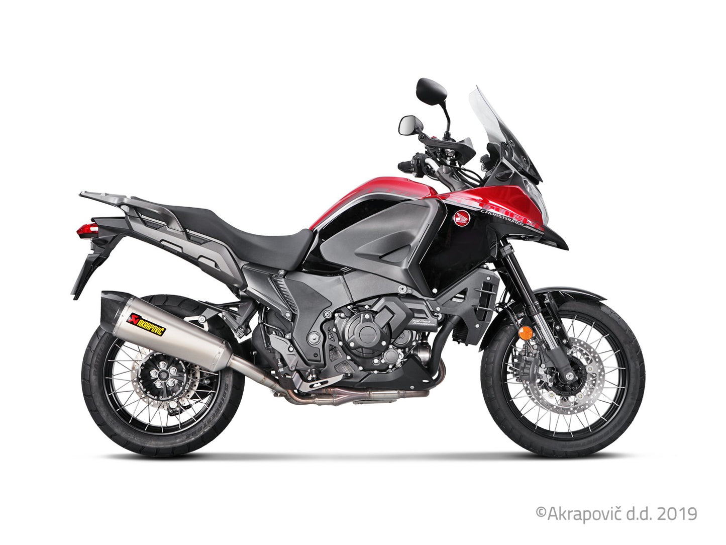 Honda VFR 1200X Crosstourer 2016-20 Slip-On Line (Titanio)