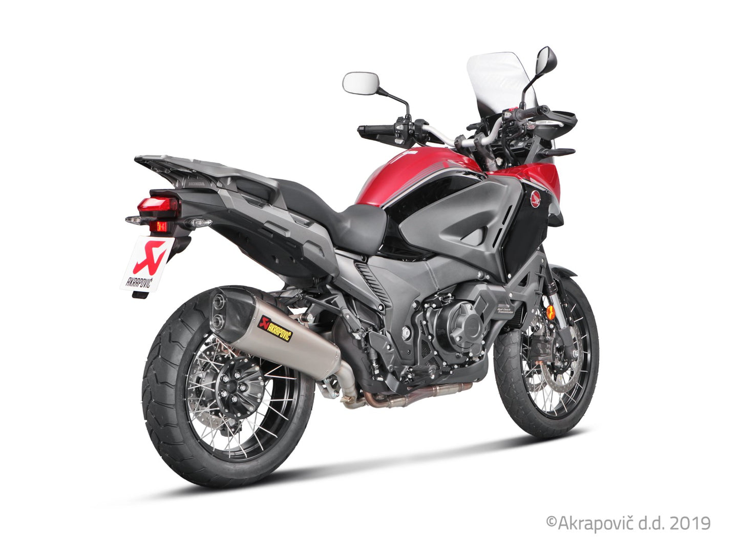 Honda VFR 1200X Crosstourer 2016-20 Slip-On Line (Titanio)