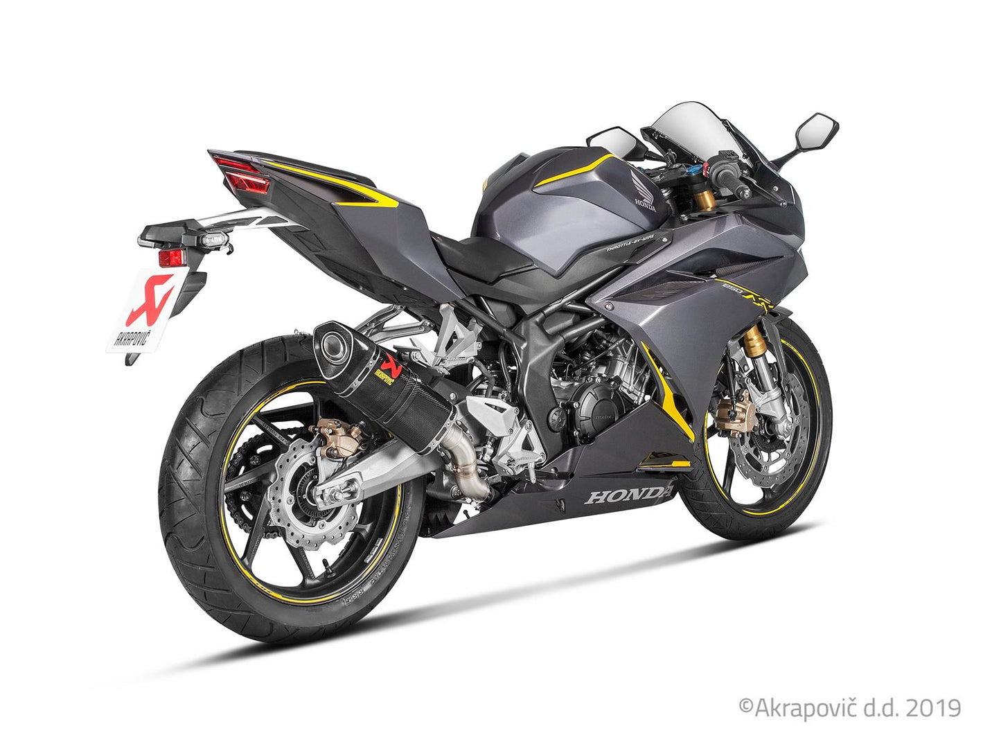 Honda CBR 250 RR 2017-25 Slip-On Line (Carbonio)