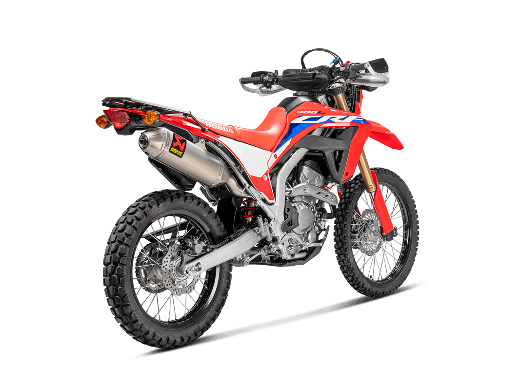 Honda CRF300L / RALLY 2021-26 Slip-On Line (Titanio)