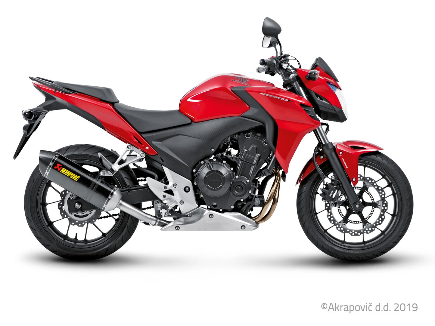 Honda CB/R 400/500 F/X/R 2013-16 Slip-On Line (Carbonio)