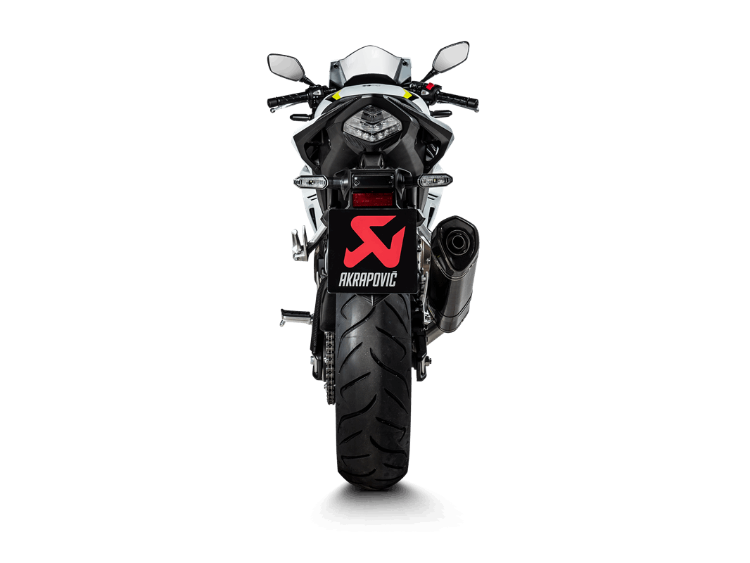 Honda CB 400/500X,500F,CBR400/500R 2016-24 Slip-On Line (Carbonio)