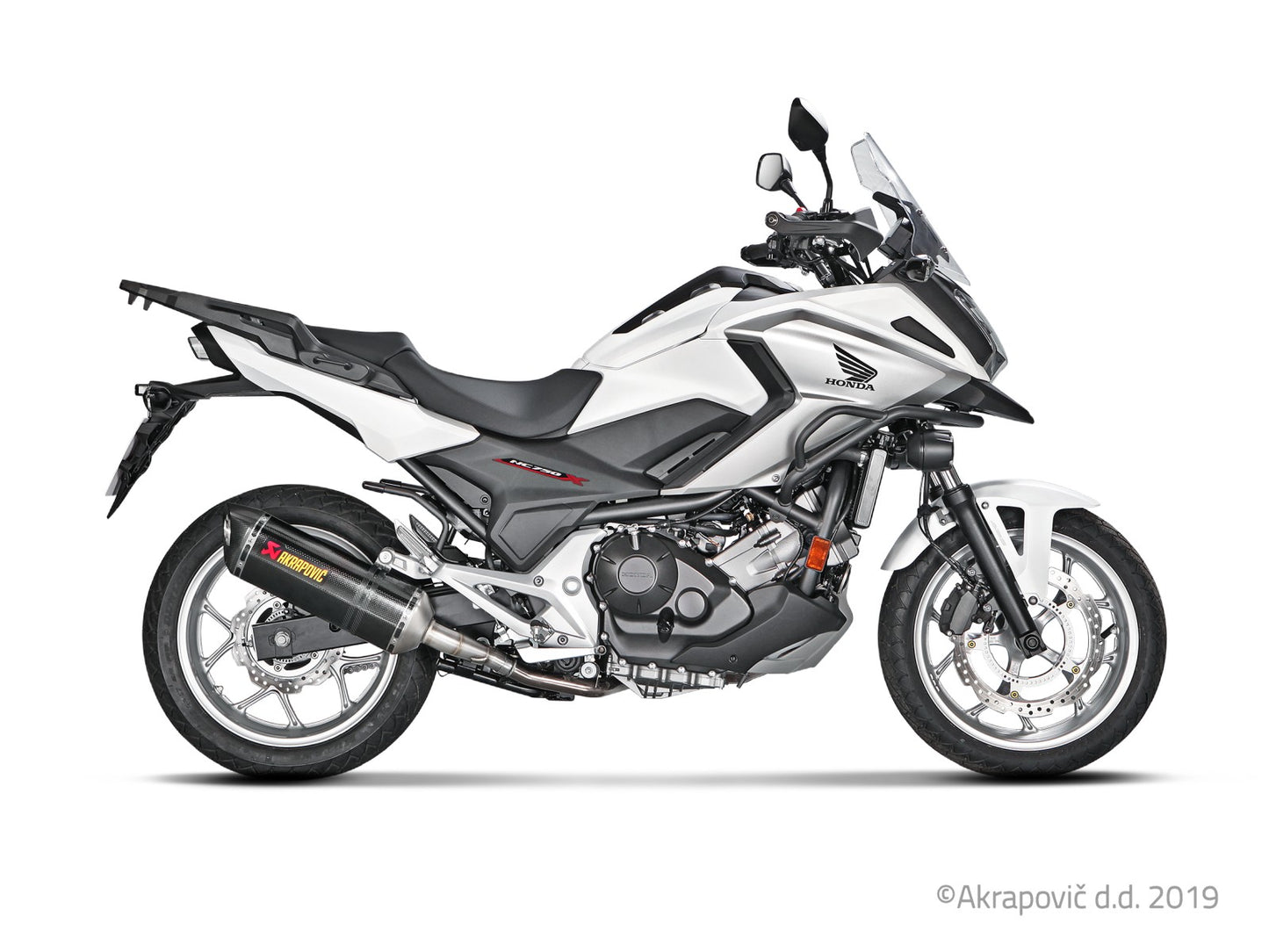 Honda NC 700/750X/S /Integra 2012-20 Slip-On Line (Carbonio)