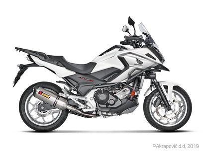 Honda NC 700/750X/S /Integra 2012-20  Slip-On Line (Titanio)