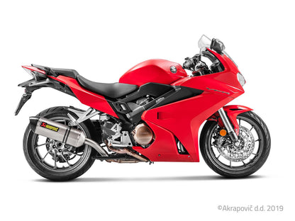Honda VFR 800F/X Crossrunner 2017-20 Slip-On Line (Titanio)