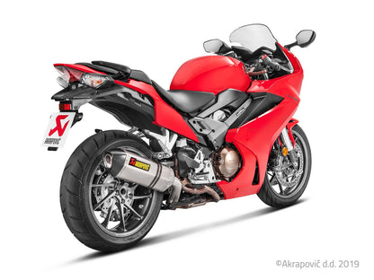 Honda VFR 800F/X Crossrunner 2017-20 Slip-On Line (Titanio)