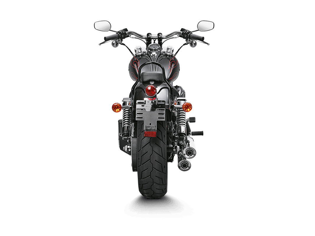 HD DYNA FXDF Fat Bob 2008-16 Slip-On Line (Chrome)