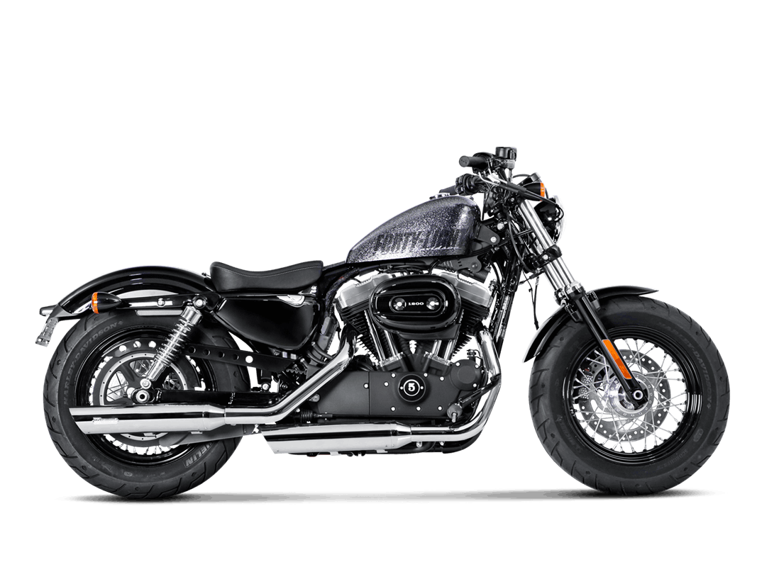 HD Sportster XL1200V Seventy-two 2014-16 Slip On Line (Chrome)