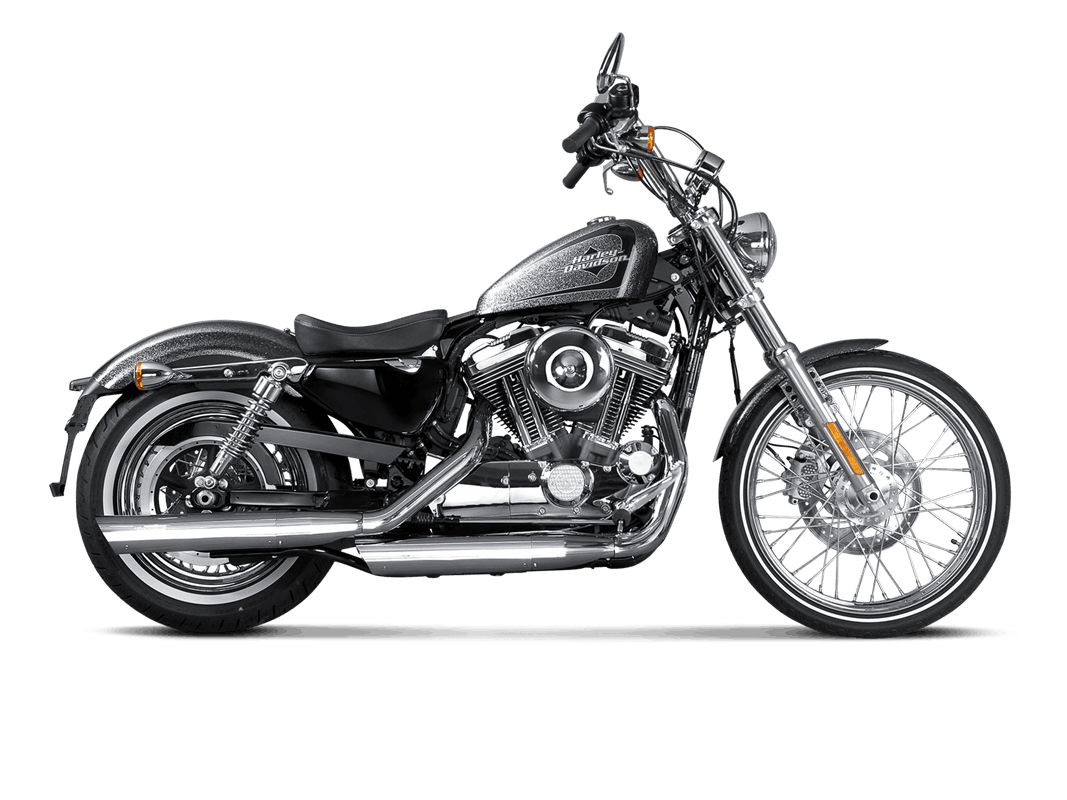 HD Sportster XL1200V Seventy-two 2014-16 Slip On Line (Chrome)