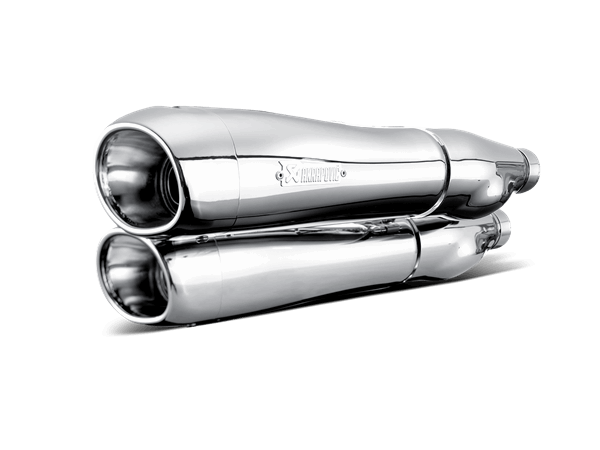 HD Softtail FLSTF F.BOY 2007-16 Slip-On Line (Chrome)