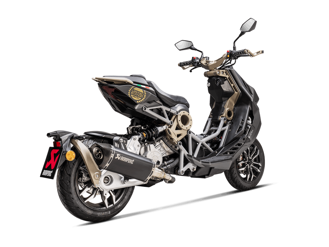 Italjet Dragster 125/200 2021-24 Slip-On Line (Titanio)