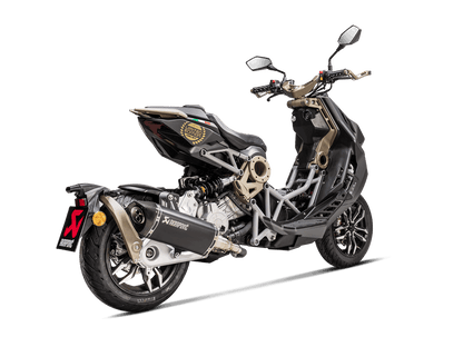 Italjet Dragster 125/200 2021-24 Slip-On Line (Titanio)