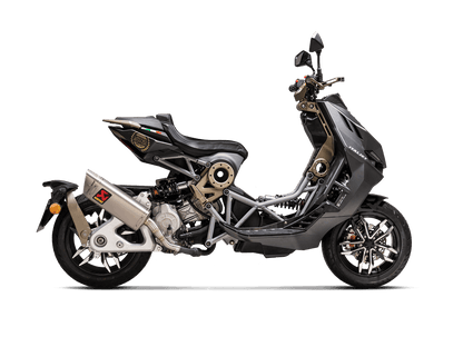 Italjet Dragster 125/200 2021-23 Slip-On Line (Titanio)