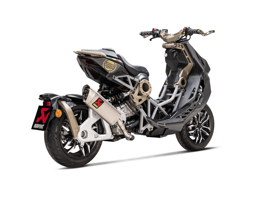 Italjet Dragster 125/200 2021-23 Slip-On Line (Titanio)