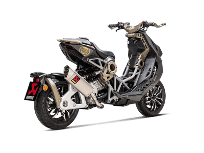Italjet Dragster 125/200 2021-23 Slip-On Line (Titanio)