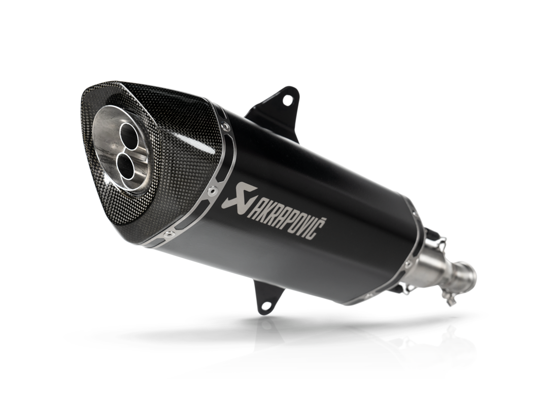 Italjet Dragster 300 2024 Slip-On Line (Titanium)