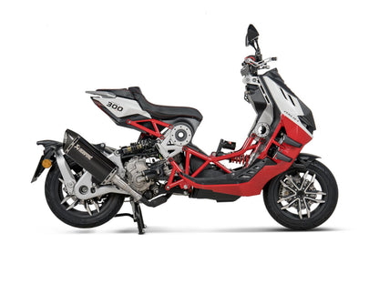 Italjet Dragster 300 2024 Slip-On Line (Titanium)