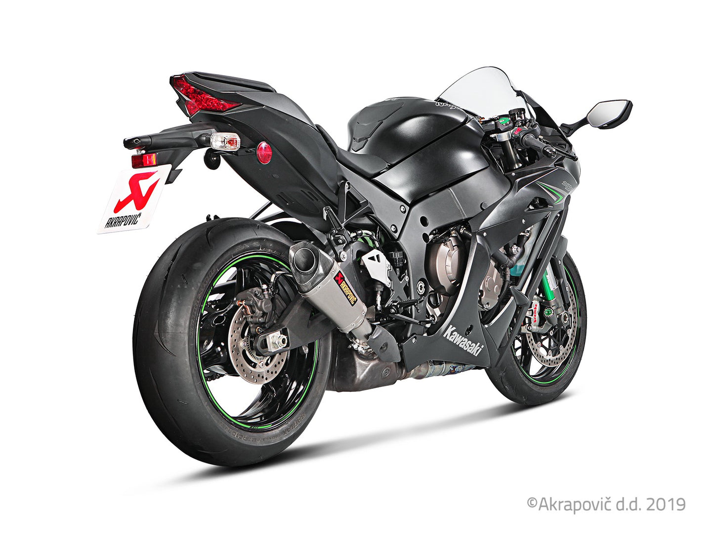 Kawasaki Ninja ZX-10R/SE/RR 2016-20 Slip-On Line (Titanio)