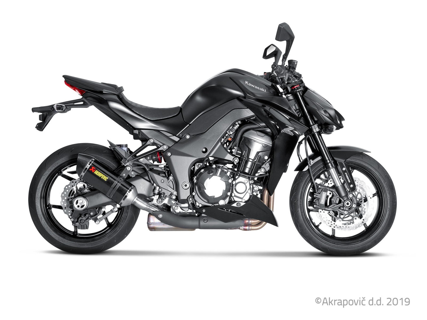 Kawasaki Z1000 2014-20 Slip-On Line (Carbonio)