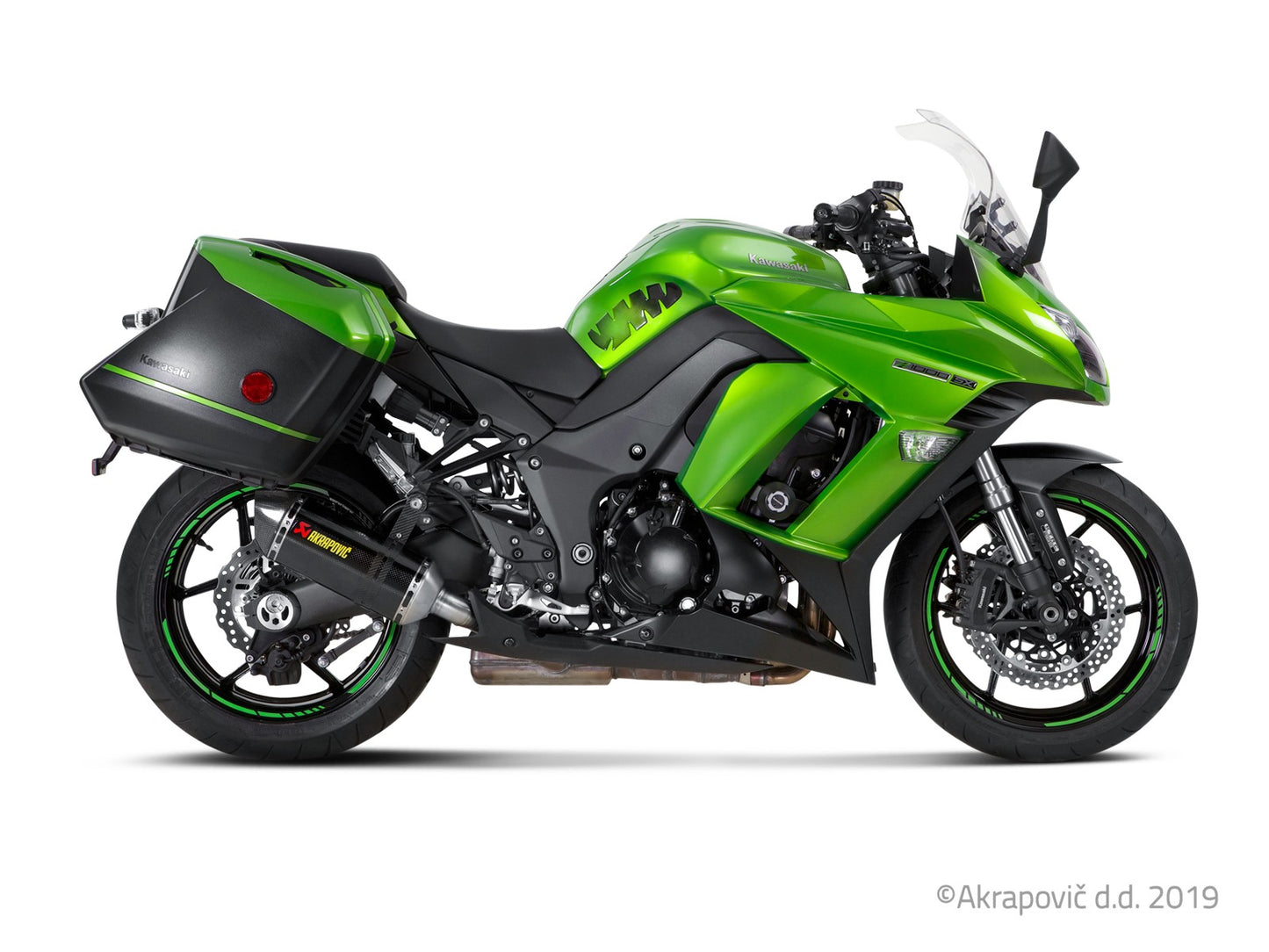 Kawasaki Z1000SX/Ninja1000 2014-20 Slip-On Line (Carbonio)