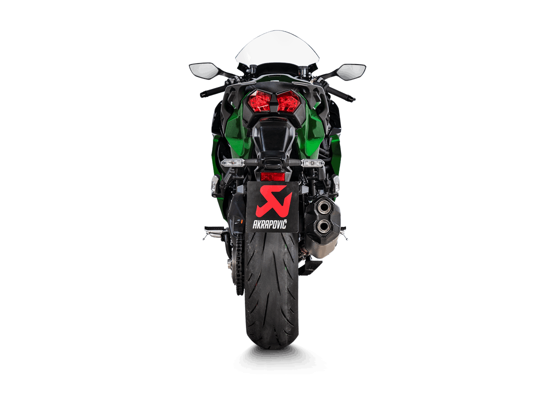 KAWASAKI NINJA H2 SX 2021-25 Slip-On Line (Titanium)