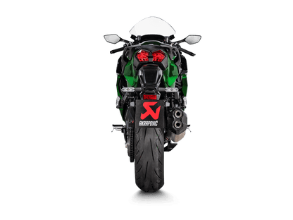 KAWASAKI NINJA H2 SX 2021-25 Slip-On Line (Titanium)