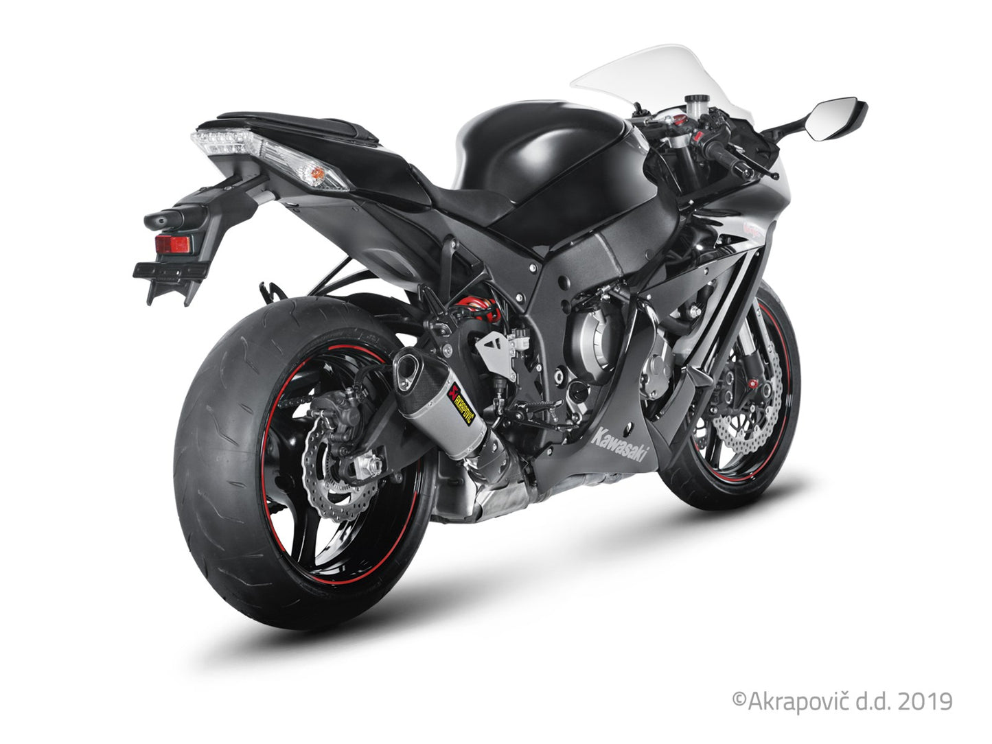 Kawasaki Ninja ZX-10R 2011-15 Slip-On Line (Titanio)