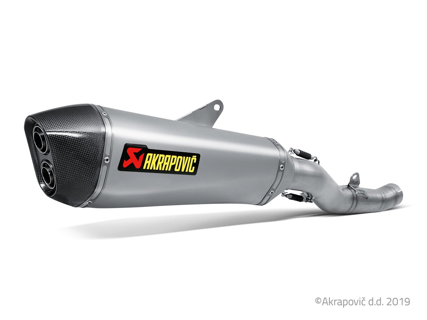Kawasaki 1400 GTR/Concours 14 2008-17 Slip-On Line (Titanio)