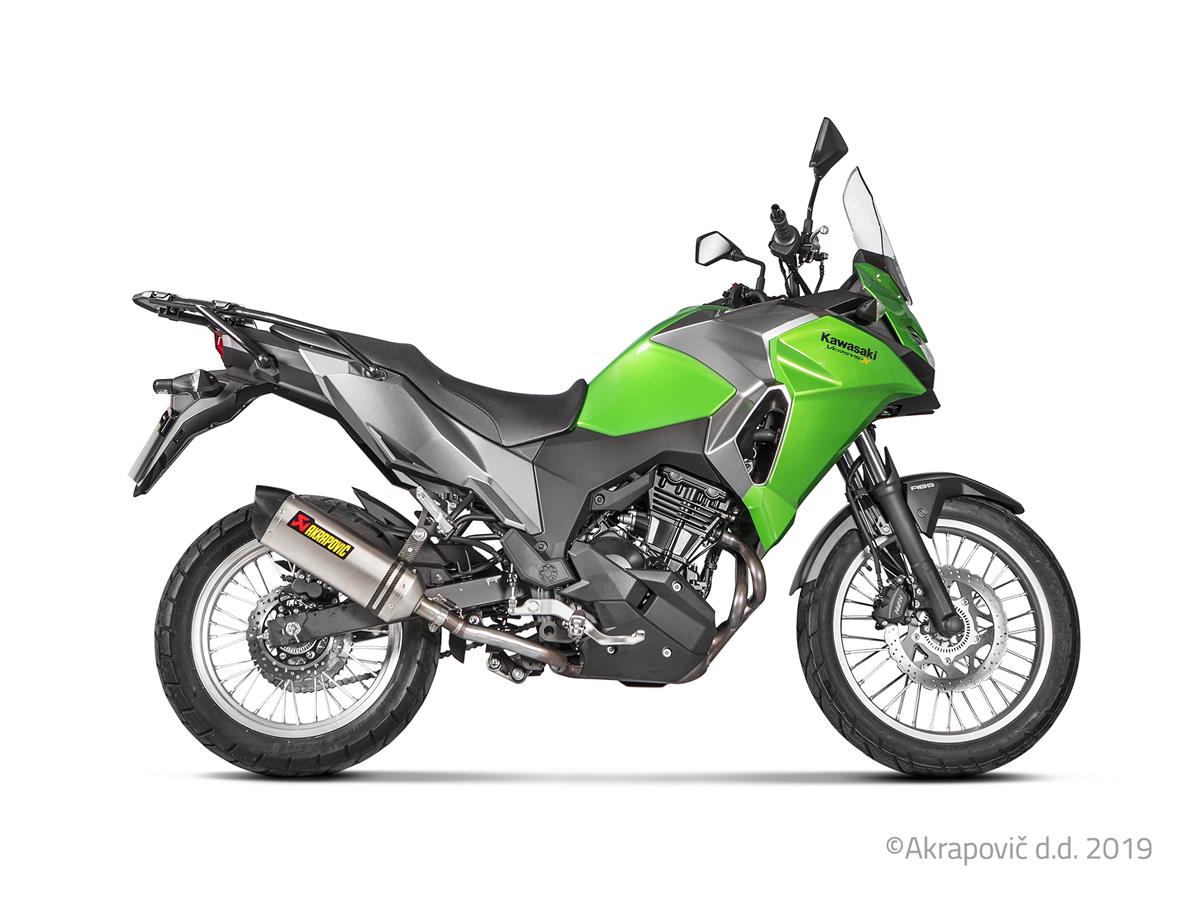 Kawasaki Versys-X 250/300 2017-20 Slip-On Line (Titanio)
