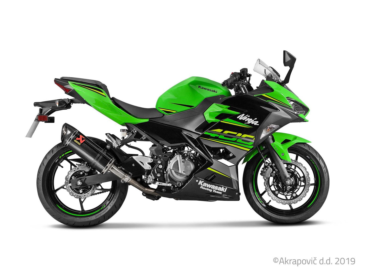 Kawasaki Ninja250+400/Z400 2018-25 Slip-On Line (Carbonio)