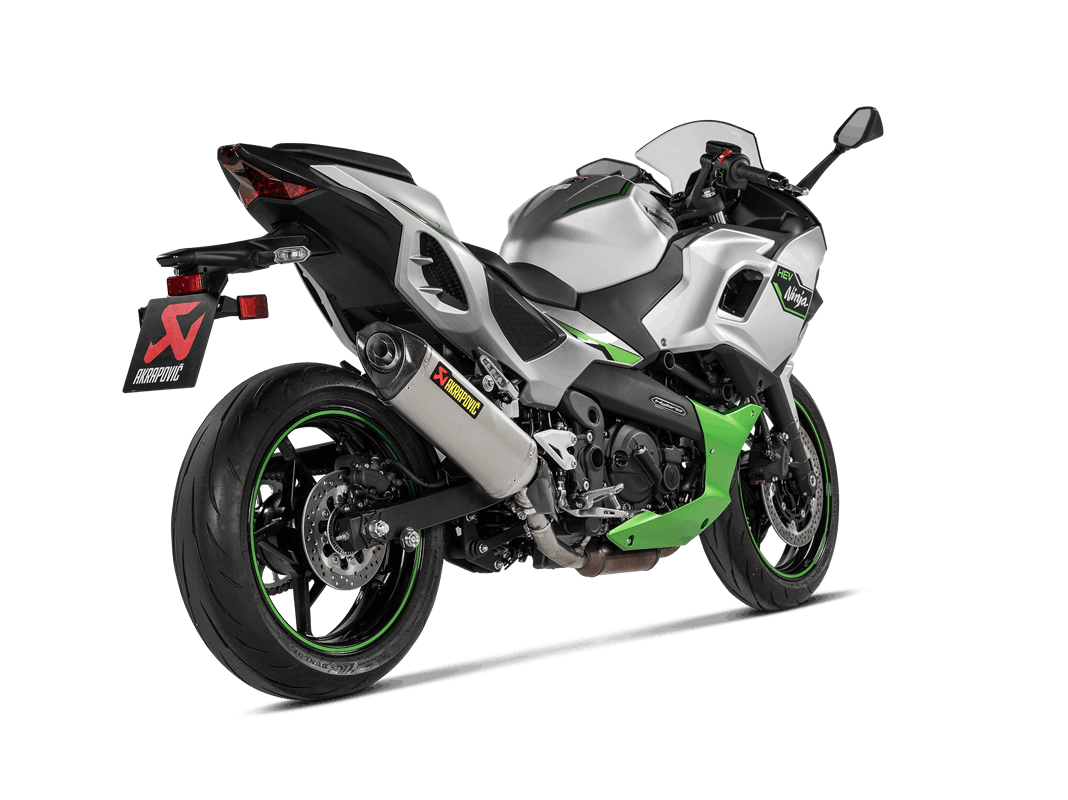 KAWASAKI NINJA 7 / Z7 HYBRID 2024-25 Slip-On Line (Titanium)