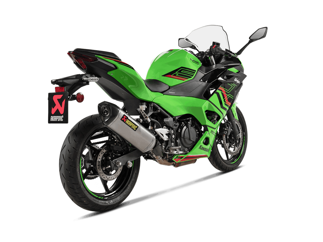 KAWASAKI NINJA 500 / Z500 2024-25 Slip-On Line (Titanium)