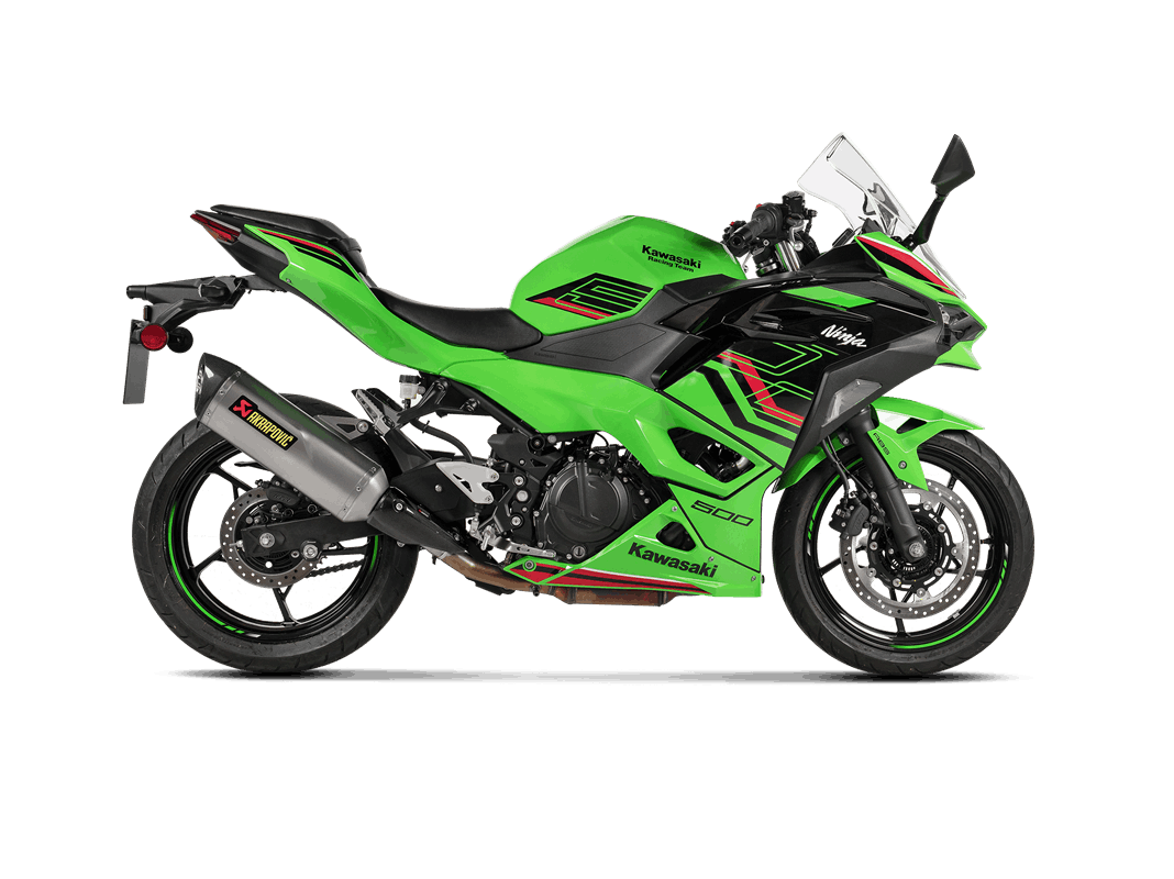 KAWASAKI NINJA 500 / Z500 2024-25 Slip-On Line (Titanium)