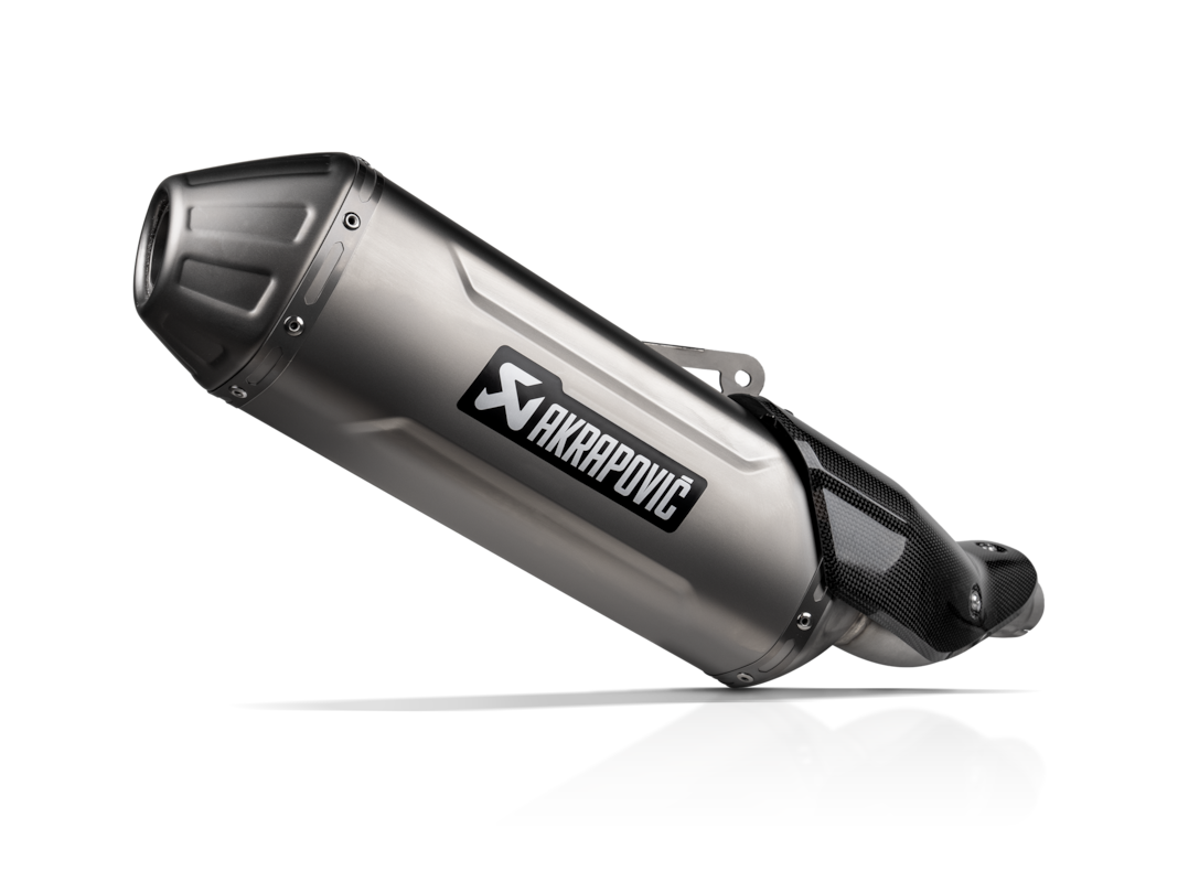 Kawasaki KLE 500 2026 Slip-On Line (Titanium)